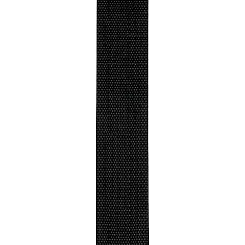 D'Addario Auto Lock Polypro Guitar Strap - Black Black 2 in.