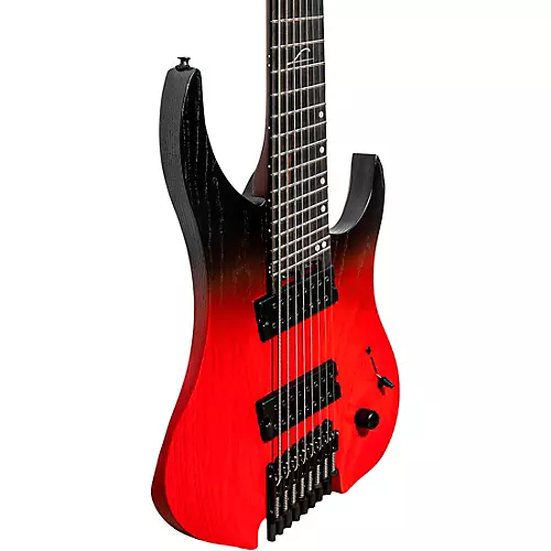 Legator Ghost 8-String Multi-Scale Performance Series Electric Guitar Smoke