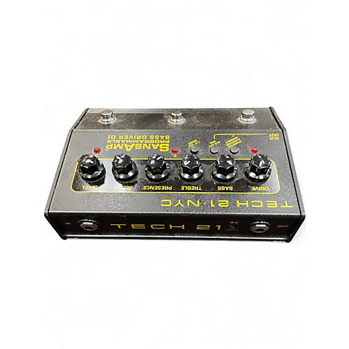 Used Tech 21 Sansamp PBDR Bass Driver DI Bass Effect Pedal