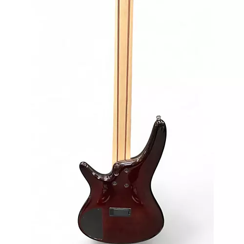 Used Ibanez SR370F Brown Sunburst Electric Bass Guitar Brown Sunburst