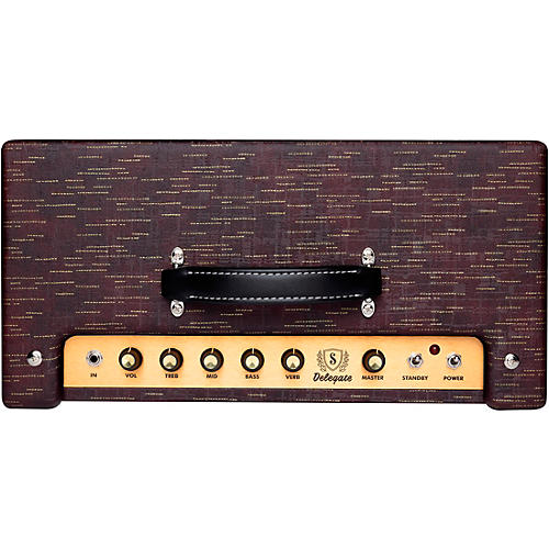 Supro Delegate Custom 1x12 25W Tube Combo Amp Black Scandia