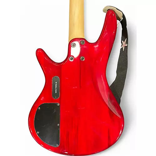 Used Ibanez GSR200 Red Electric Bass Guitar Red