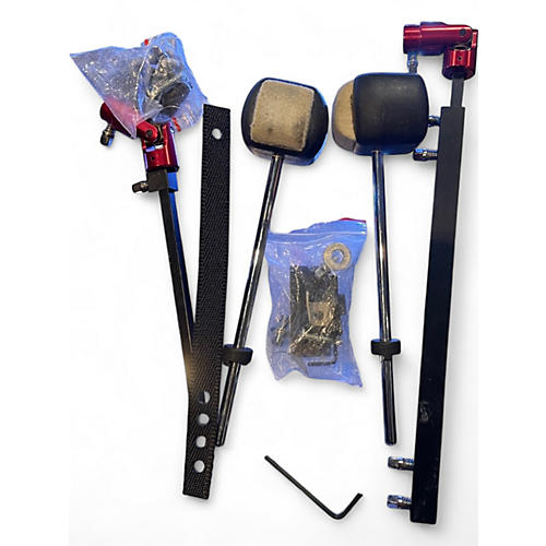 Used DW 9000 Series Double Double Bass Drum Pedal