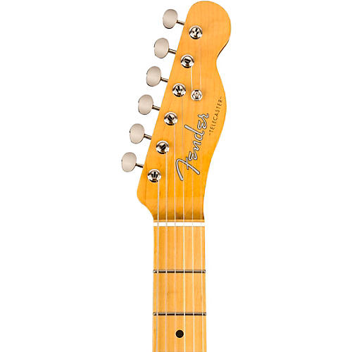 Fender JV Modified '50s Telecaster Maple Fingerboard Electric Guitar White Blonde