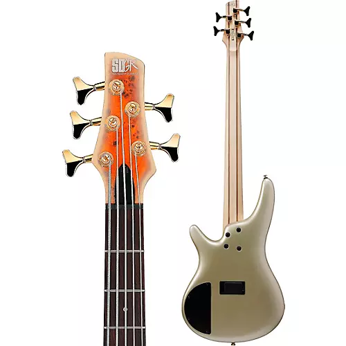 Ibanez SR405EPBDX 5-String Electric Bass Guitar Mars Gold Metallic Burst