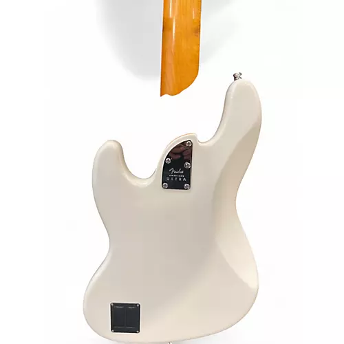 Used Fender American Ultra Jazz Bass V ARCTIC PEARL Electric Bass Guitar ARCTIC PEARL
