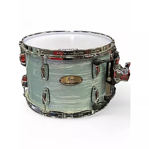 Used Pearl 7 Piece Session Studio Select Drum Kit blue oyster pearl Drum Kit blue oyster pearl