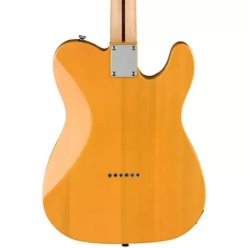 Squier Affinity Series Telecaster Maple Fingerboard Left-Handed Electric Guitar Butterscotch Blonde