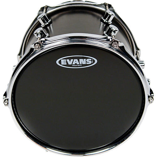 EVANS Resonant Black Tom Drum Head 8 in.