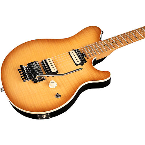 Ernie Ball Music Man Axis Flame Top (satin) Electric Guitar Honey Pot