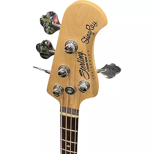 Used Sterling by Music Man Sub 4 Walnut Electric Bass Guitar Walnut