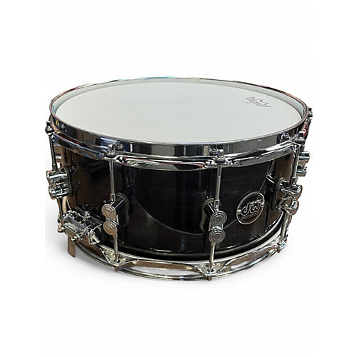 Used DW 14X6.5 Performance Series Snare Black Stain Drum Black Stain 213