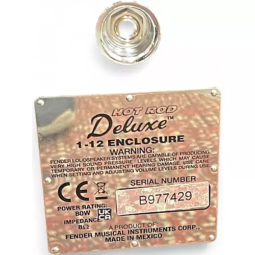 Used Fender Hot Rod Deluxe 112 CAB Guitar Cabinet