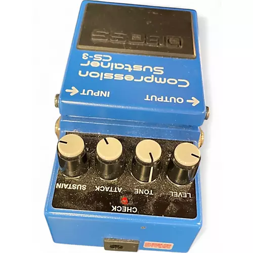 Used BOSS CS3 Compressor Sustainer Effect Pedal