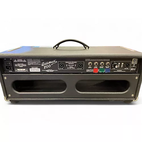Used Fender Bassman Pro 800 Bass Amp Head