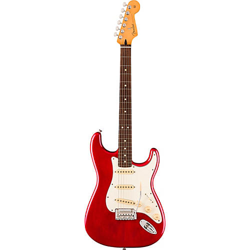 Fender Player II Stratocaster Chambered Mahogany Body Rosewood Fingerboard Electric Guitar Transparent Cherry Burst