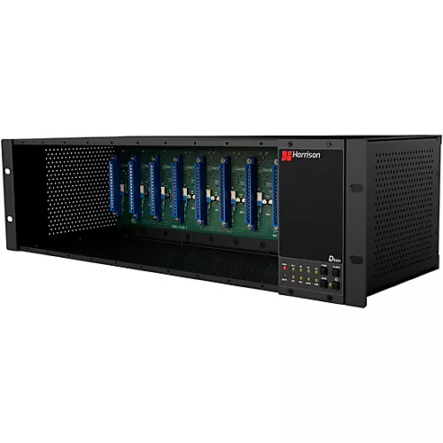 Harrison D510r 10-Slot 500 Series Rack System with Dante Interface Card & Analog Mixer Module