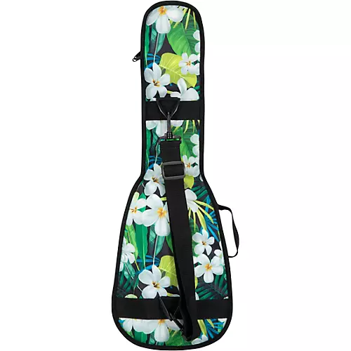Road Runner Ukulele Gig Bag in a Box Hawaiian Floral Soprano