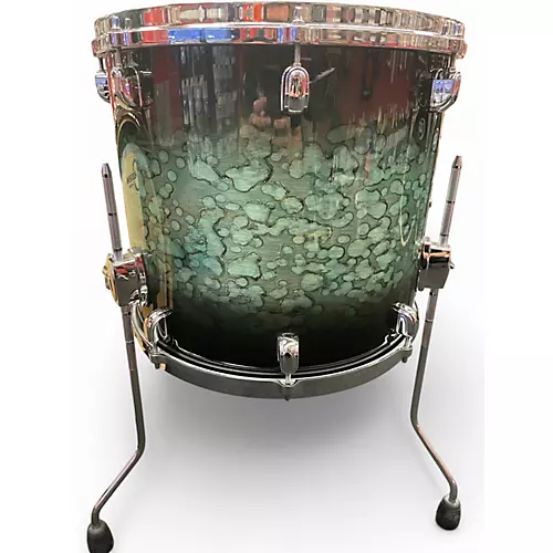 Used 2024 TAMA 3 Piece Starclassic Performer Blue Burst Drum Kit Blue Burst