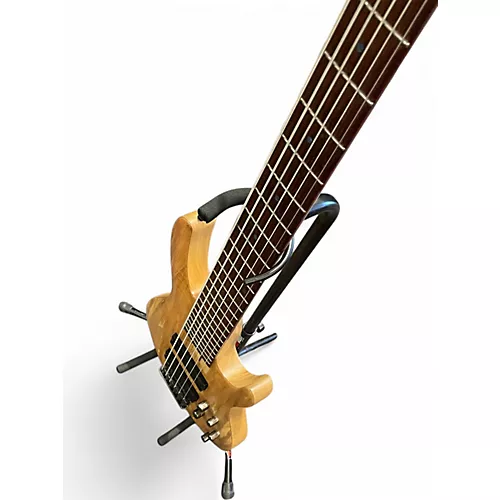 Used ESP LTD B206SM 6 String Natural Electric Bass Guitar Natural