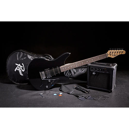 Rogue Rocketeer Electric Guitar Pack Red Burst