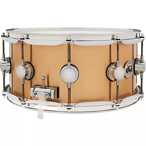 DW Collector's Series 3 mm Brushed Bronze Snare Drum 14 x 6.5 in.