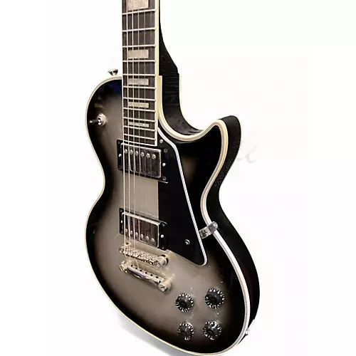 Used Epiphone Les Paul Custom Silverburst Solid Body Electric Guitar Silverburst