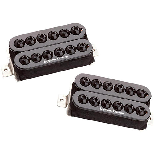 Seymour Duncan SH-8 Invader Humbucker Pickup Set - Black Stargazer