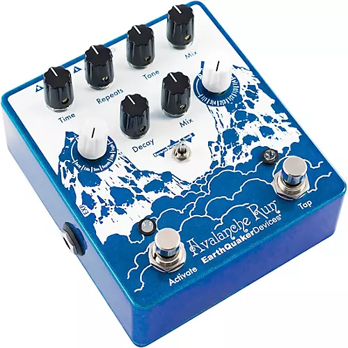 EarthQuaker Devices Avalanche Run V2 Reverb/Delay Effects Pedal