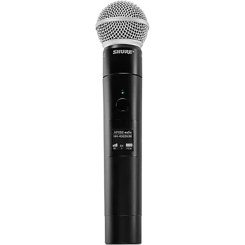 Shure MXW2X/SM58 Wireless Handheld Transmitter with SM58 Microphone Band Z10