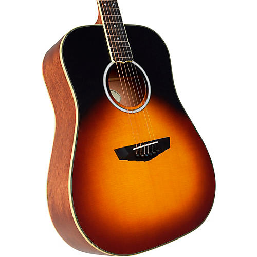 D'Angelico Excel Lexington Dreadnought Acoustic-Electric Guitar Autumn Burst