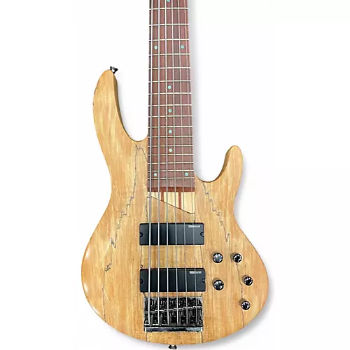 Used ESP LTD B206SM 6 String Spalted Maple Electric Bass Guitar Spalted Maple