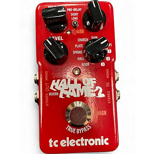 Used TC Electronic Hall Of Fame 2 Reverb Effect Pedal