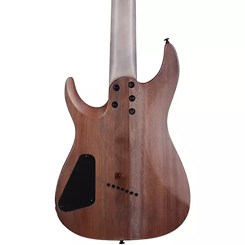 Schecter Guitar Research Omen Elite-7 MS Electric Guitar See-Thru Blue Burst