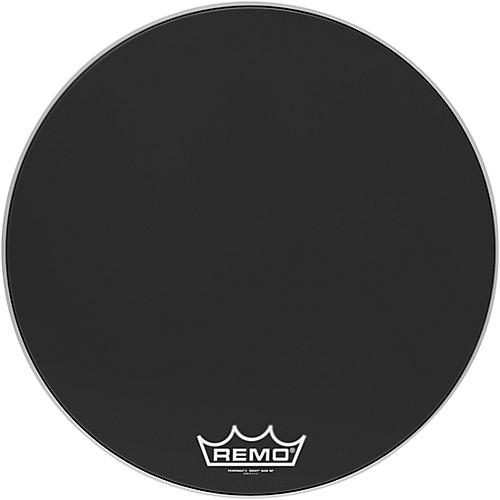 Remo Powermax 2 Ebony Crimplock Bass Drum Head 20 in.