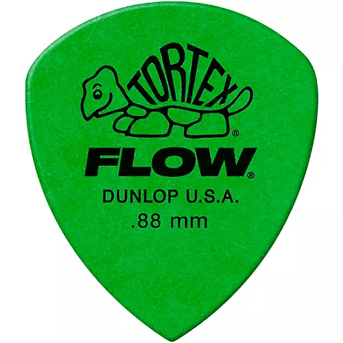 Dunlop Tortex Flow Guitar Picks STD-12/PLYPK .60 mm 12 Pack