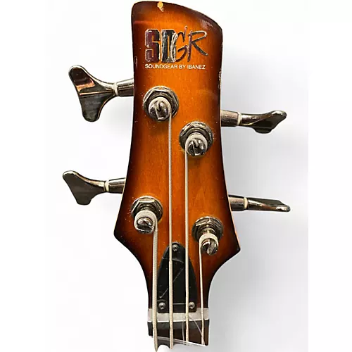 Used Ibanez SR370 Tobacco Sunburst Electric Bass Guitar Tobacco Sunburst