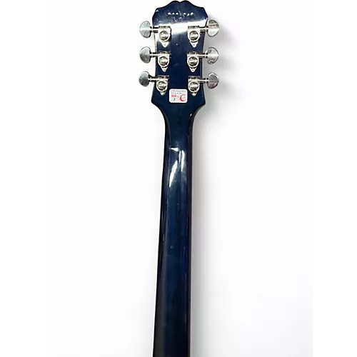 Used Epiphone Les Paul Tribute 1960S Neck Blue Solid Body Electric Guitar Blue