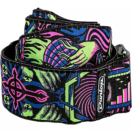 Dunlop I Love Dust Guitar Strap Dust Sucker