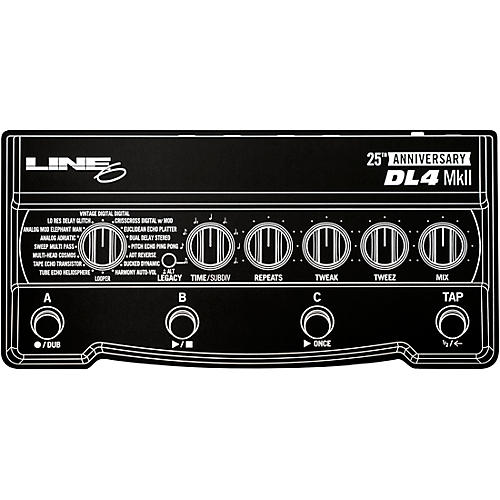 Line 6 DL4 MkII Silver Limited-Edition 25th Anniversary Delay Guitar Effects Pedal