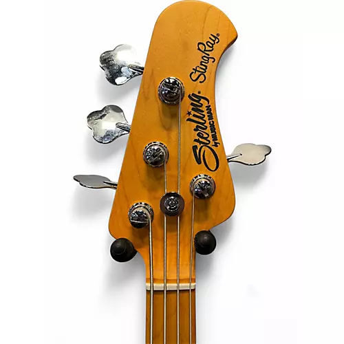 Used Sterling by Music Man StingRay Classic Olympic White Electric Bass Guitar Olympic White