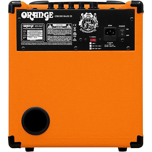 Orange Amplifiers Crush Bass 25 25W Bass Combo Amplifier Orange