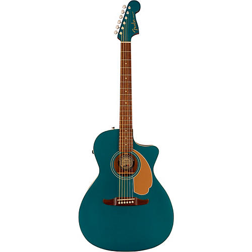 Fender Newporter Player Limited-Edition Acoustic-Electric Guitar Midnight Wine