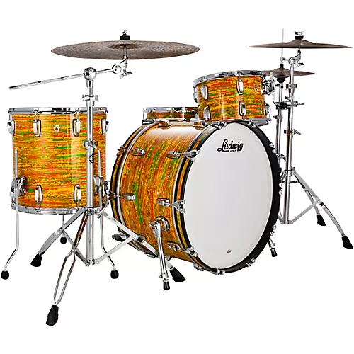 Ludwig Classic Maple 3-Piece Pro Beat Shell Pack With 24