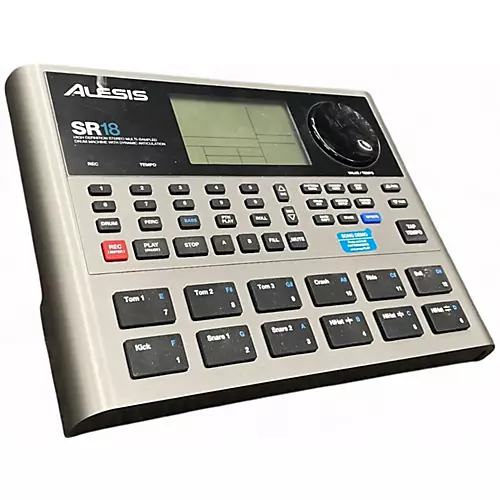 Used Alesis SR18 Drum Machine