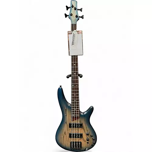 Used Ibanez SR600E Cosmic Blue Starburst Electric Bass Guitar Cosmic Blue Starburst