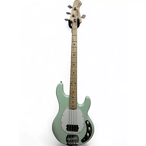 Used Sterling by Music Man Sub 4 Seafoam Green Electric Bass Guitar Seafoam Green