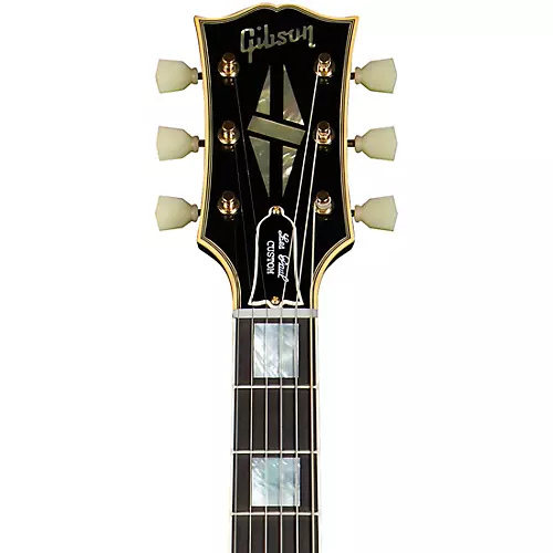 Gibson Custom 1954 Les Paul Custom Reissue VOS Left-Handed Electric Guitar Ebony