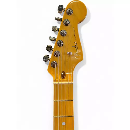 Used 2020 Fender American Ultra Stratocaster Cobra Blue Solid Body Electric Guitar Cobra Blue