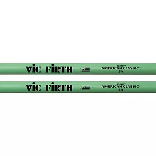 Vic Firth American Classic Seafoam Green Drum Sticks 5B Wood
